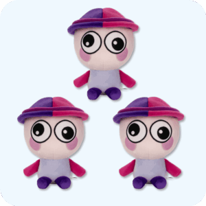 Moopy Plush 3PCS