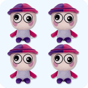 Moopy Plush 4PCS